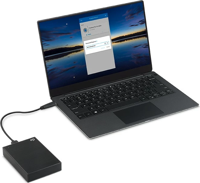 Trdi disk Seagate One Touch 5 TB, 2,5", USB 2.0/3.2 Gen 1, črn
