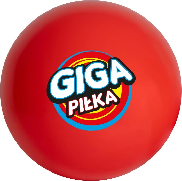 Giant žoga Epee Giga Red Ball, 2,5 m, rdeča, z zračno črpalko