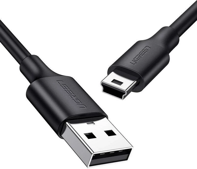 Kabel USB mini USB UGREEN 10385, 1,5 m, črn