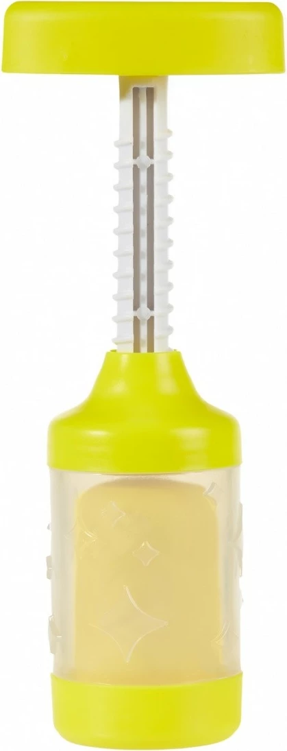 Set modelirne mase z ekstruderjem, 72 g, rumena, Wonder Factory Never Dry Dough, MGA