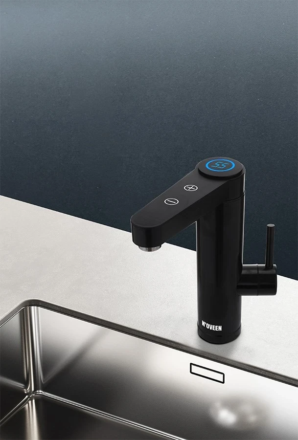 Takojšnji grelec vode N'OVEEN IWH965 INOX črn