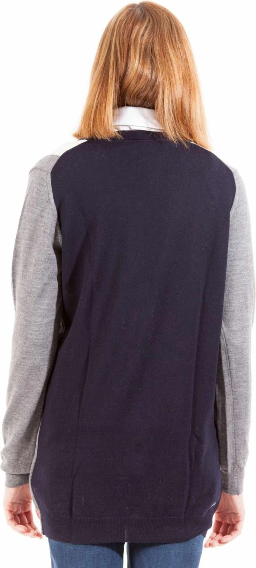 Cardigan GANT, ženski, siv