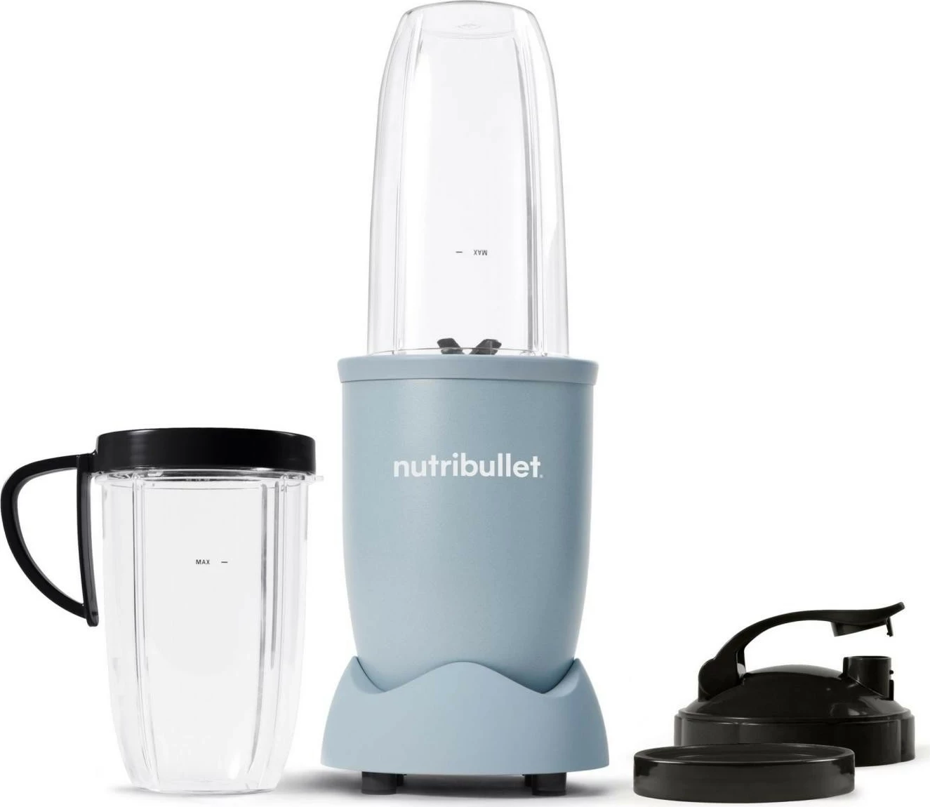 Močen blender Nutribullet NB907MA, 900 W, 0,9 L, sivo-modra