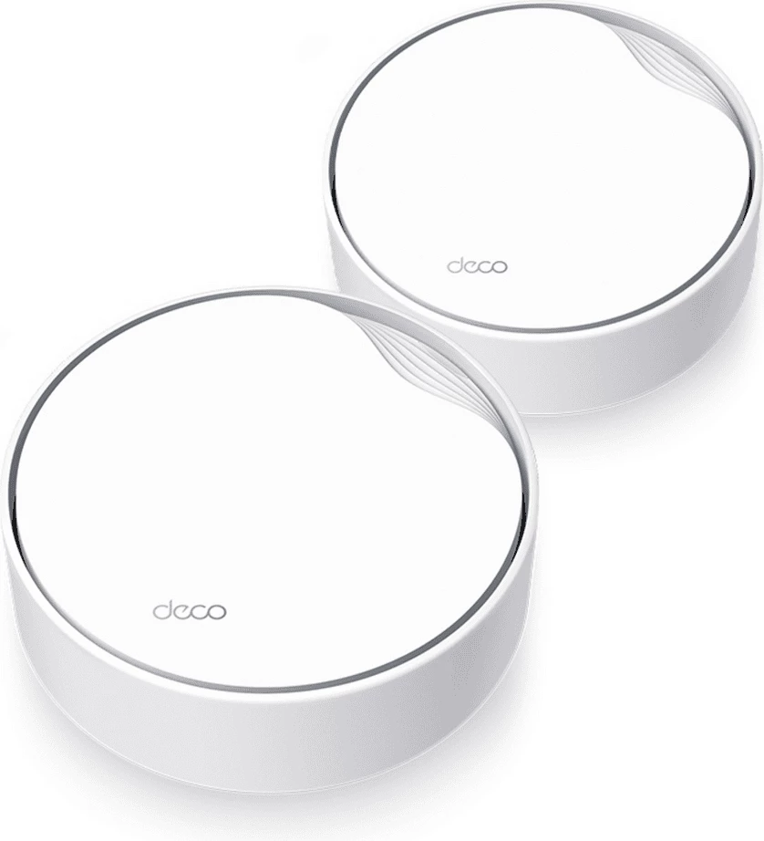 Mesh Wi‑Fi sistem TP‑LINK Deco X50‑POE, PoE, set z 2 enotama, bel, dvojno pakiranje