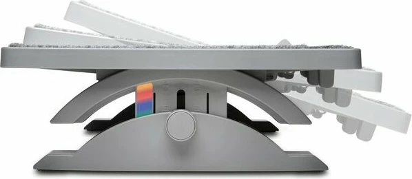 Ergonomska podpora za noge SmartFit SoleMate Pro Elite, Kensington, siva, 0 - 18°