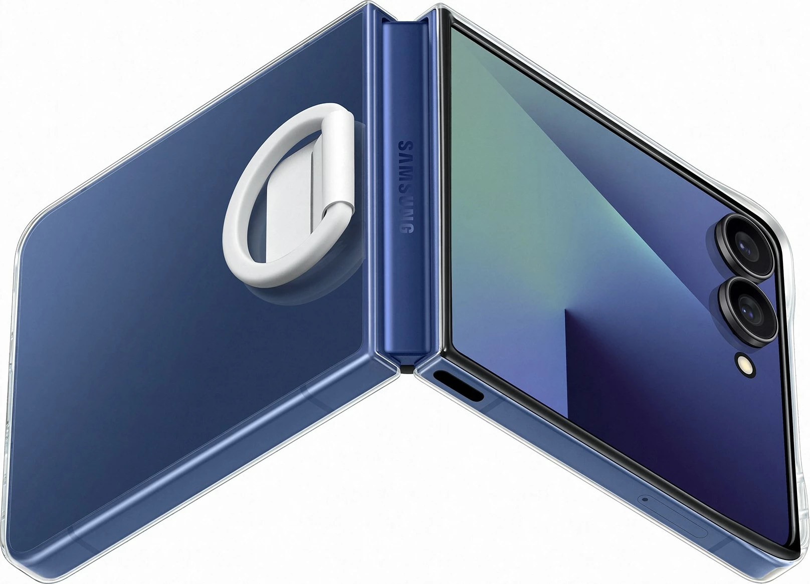 Prozoren ovitek Ring za Samsung Galaxy Flip7, Samsung