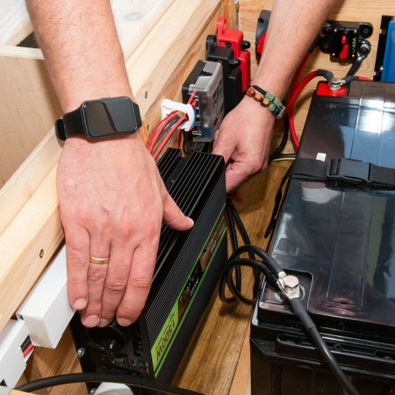 Baterija AGM VRLA, 12V 250Ah, IP54, črna, Green Cell AGM12V250AH-J