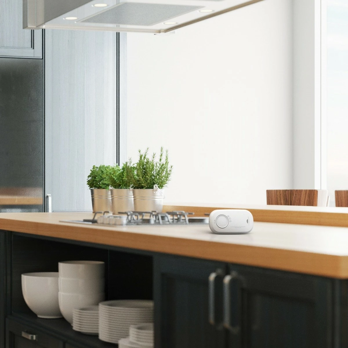 Detektor ogljikovega monoksida FireAngel FA3313-INT, na baterije, bel