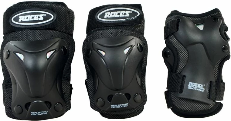 Zaščitna oprema za otroke Roces, črna