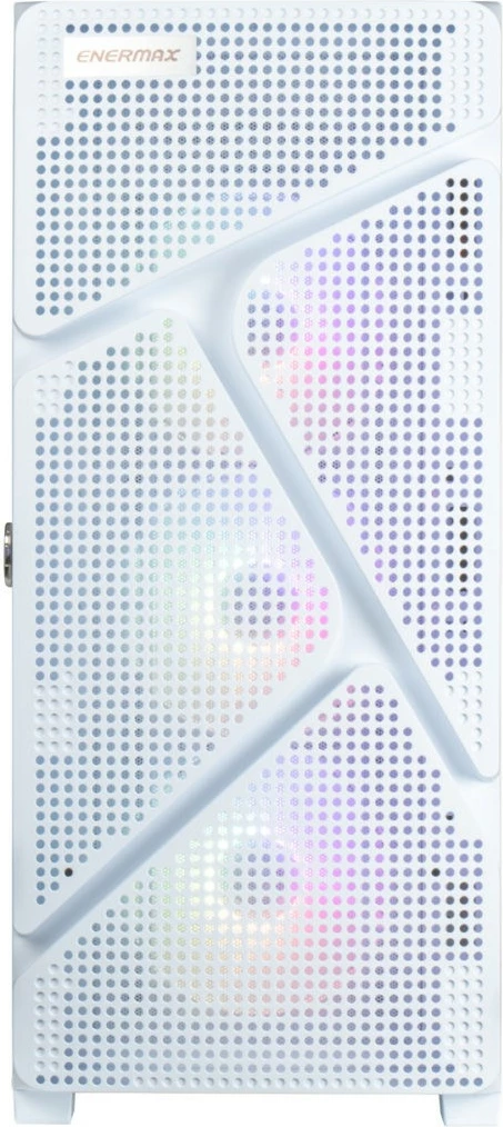 Ohišje Enermax MarbleShell MS31 ARGB, midi tower, kaljeno steklo, bela