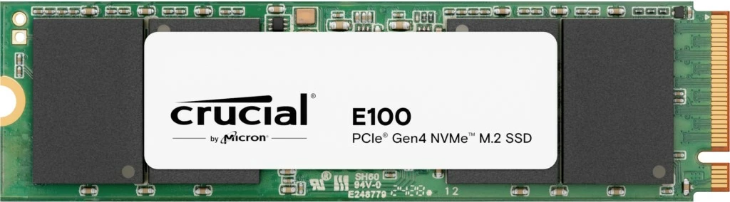 SSD M.2 2TB Crucial E100 NVMe PCIe Gen4