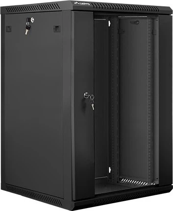 Kabinet Rack zastekljen LANBERG WF01-6618-10B
