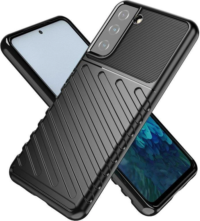 Ovitek za telefon Hurtel Thunder Case za Samsung Galaxy A14 5G, črn