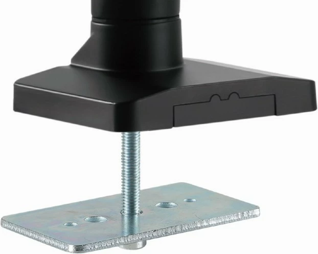 Nosilec za mizo za 2 monitorja do 32" in prenosnik do 17,3", črn Gembird MA-DA2-04