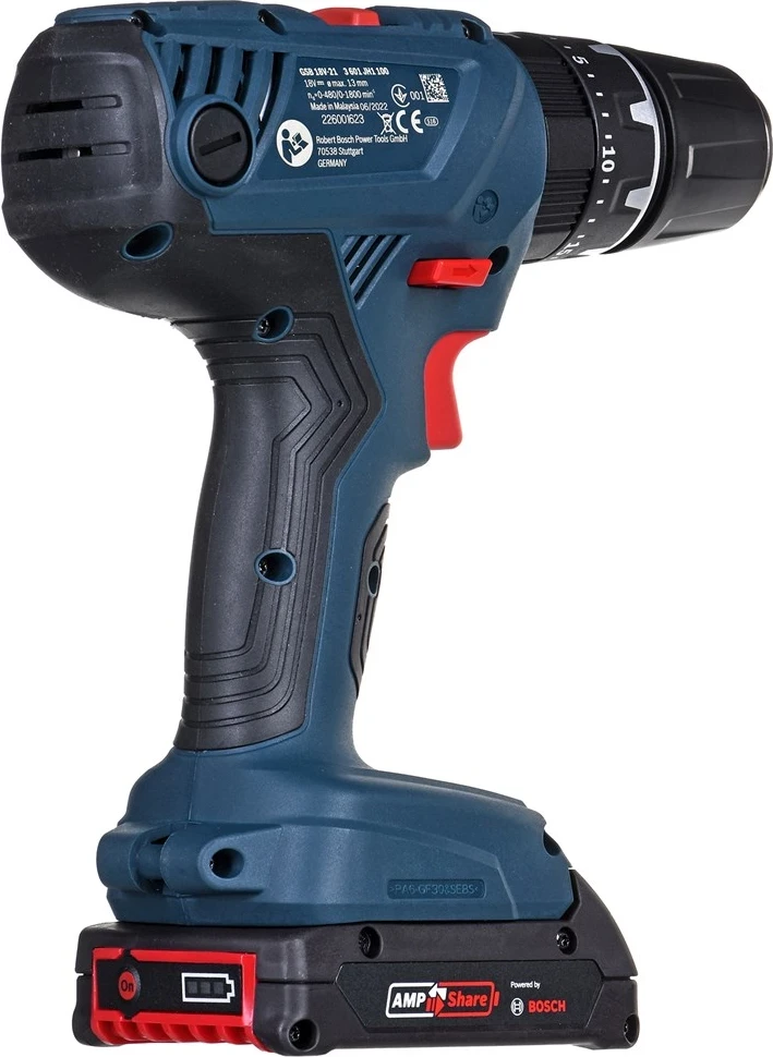 Udarna vijačna nastavka, BOSCH 06019H1109, 18 V, modra