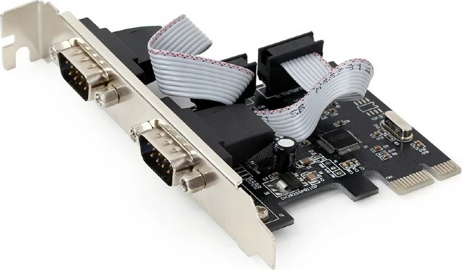 Notranja serijska kartica Gembird SPC-22, črna