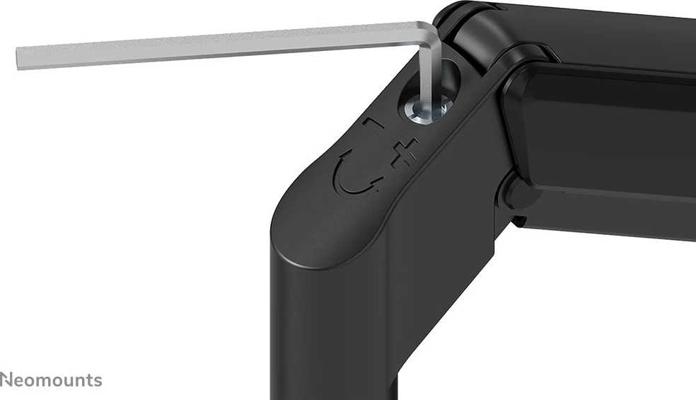 Nosilec za monitor Neomounts, s sponko/čepom, 9 kg, 43,2 cm (17"), 81,3 cm (32"), 100 x 100 mm, črn