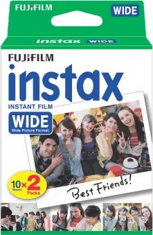 Instant film Fujifilm instax WIDE 16899922, 2x10 fotografij, komplet 2 paketov