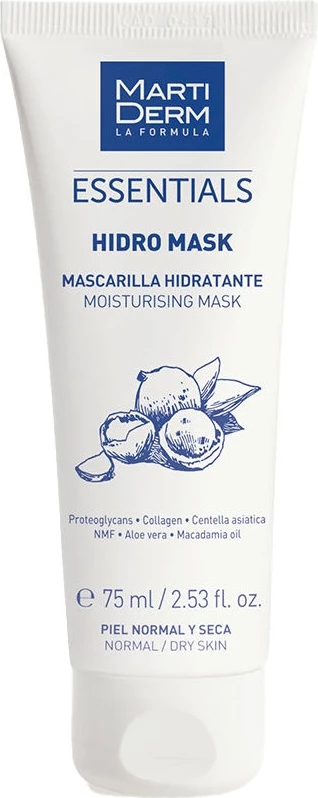 Hidratantna maska za obraz Martiderm Essentials Hidro Mask, 75 ml