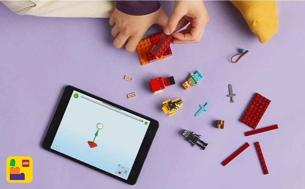 Set za gradnjo LEGO Minecraft 21266, 99 delov, večbarven