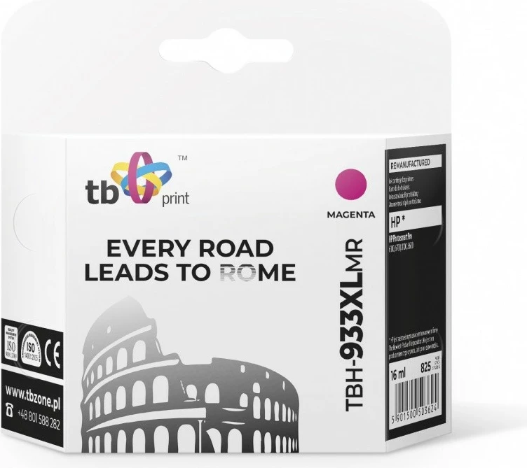 Toner kartuša magenta TB Print TBH-933XLMR za HP Photosmart Pro 6100/6700/8100/8600