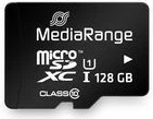 Kartica pomnilnika 128 GB MicroSDXC Class 10 UHS-I, črna — MediaRange MR945