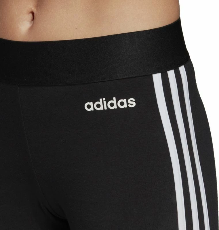 Športne hlače za ženske adidas Essentials 3 Stripes Tight W, črne