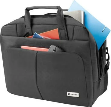 Torba za prenosnik Natec Gazelle NTO-0814, 13-14 inč, najlon, črna