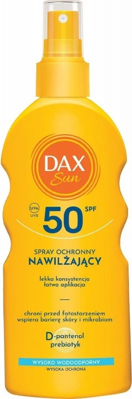 Zaščitni razpršilec za telo Dax Sun SPF50, 200 ml