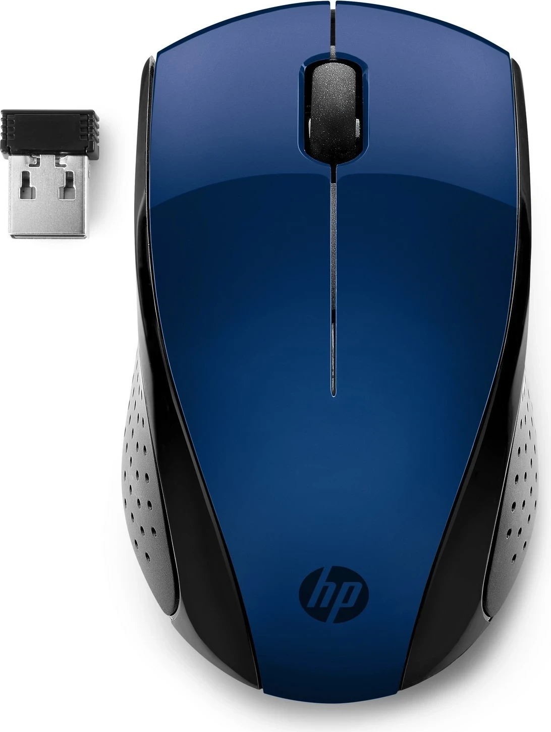 Brezžični miška HP 220, USB, modra