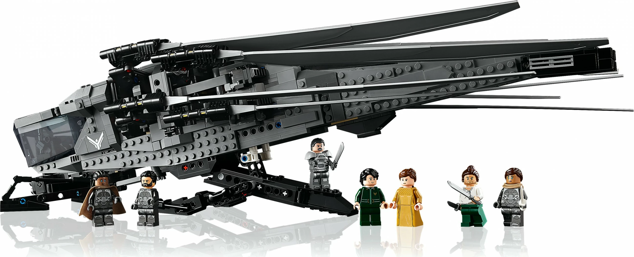 Komplet za sestavljanje Royal Ornithopter iz filma Dune, LEGO, 1369 kosov, večbarven