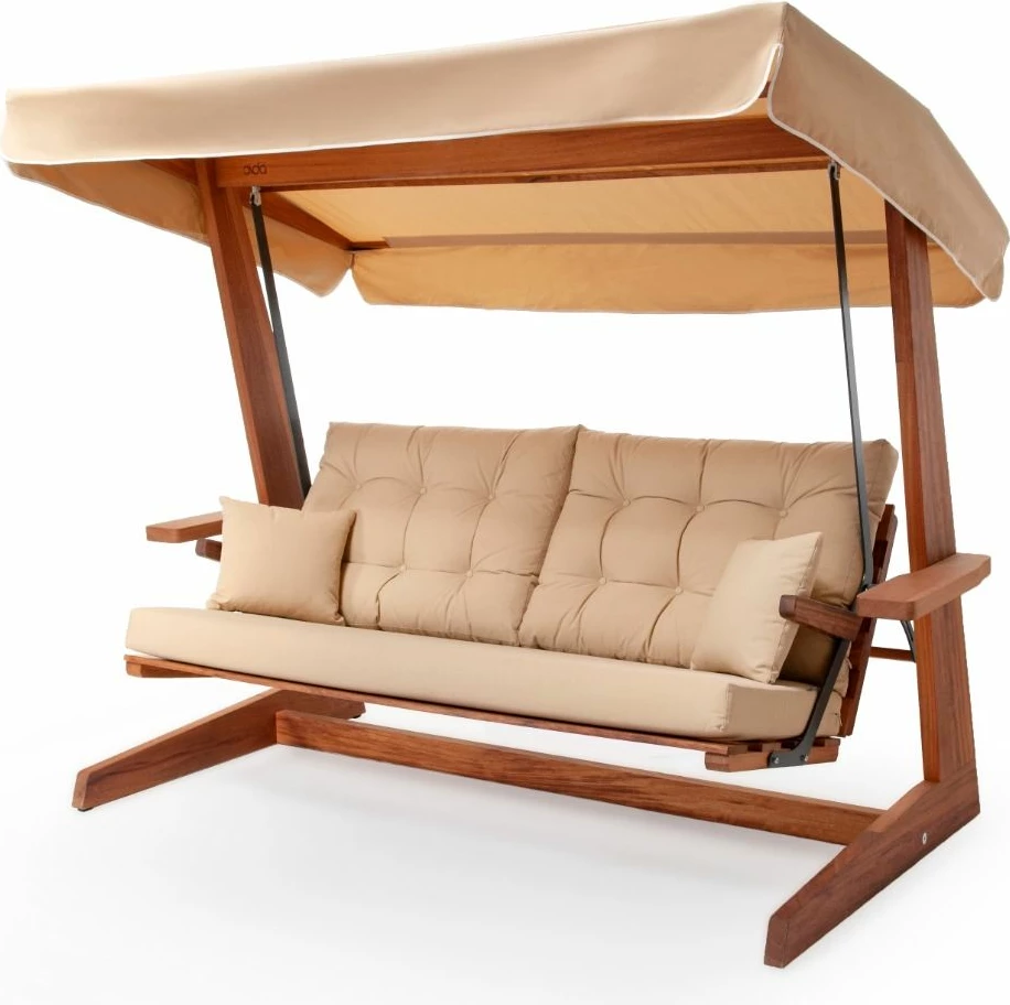 Ljuljajoči vrtni trosed, camel, Skye Decor Sia 2400