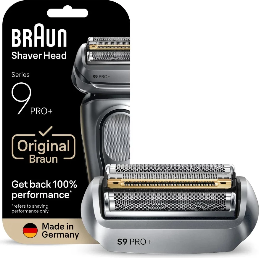 Zamenjalna glava za britje, Braun 96M / 555562, za Series 9 Pro/Pro+, standardna, srebrna