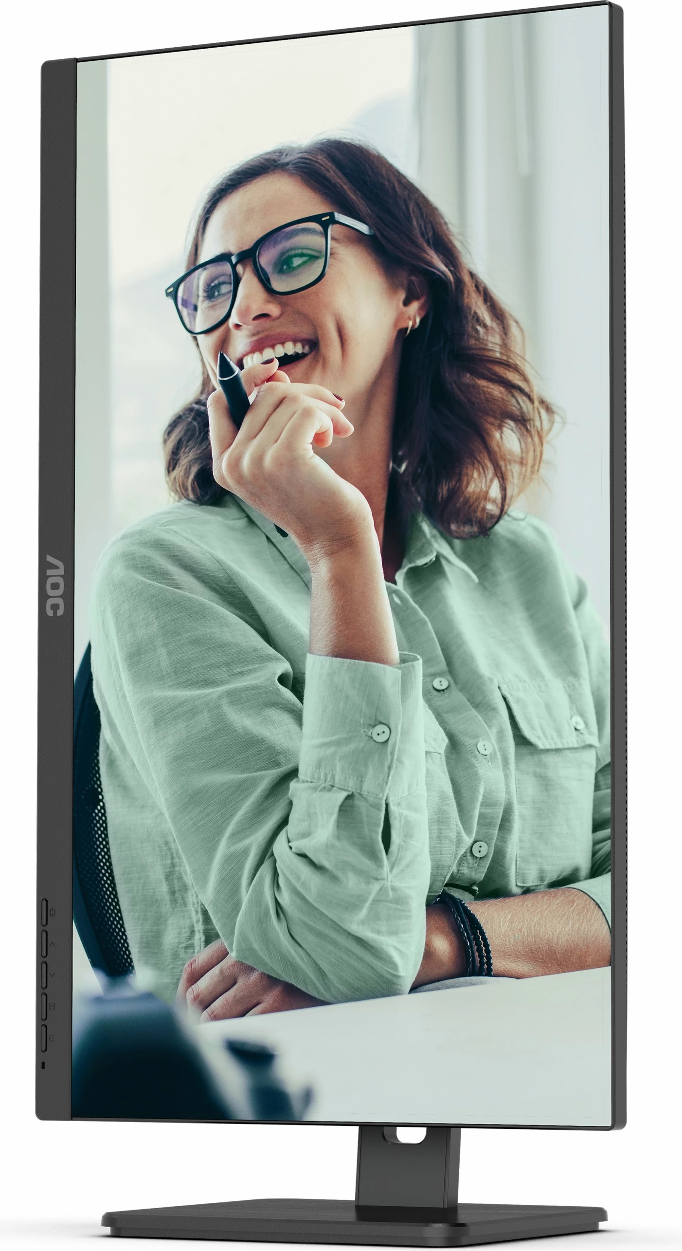 23,8" monitor AOC 24P3CV, Full HD, LED, 4 ms, črn