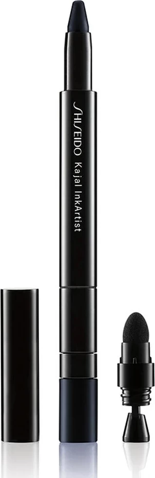 Svinčnik za oči 4-v-1, Shiseido Kajal InkArtist 09 Nippon Noir, 0,8 g