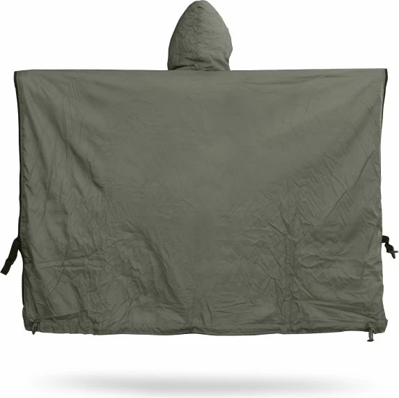 Nepremočljiv pončo za kampiranje, Offlander, unisex, siv