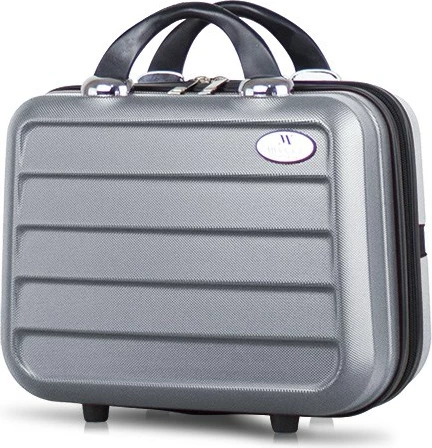 Kozmetična torbica, siva, Zoozie Bags, 4834