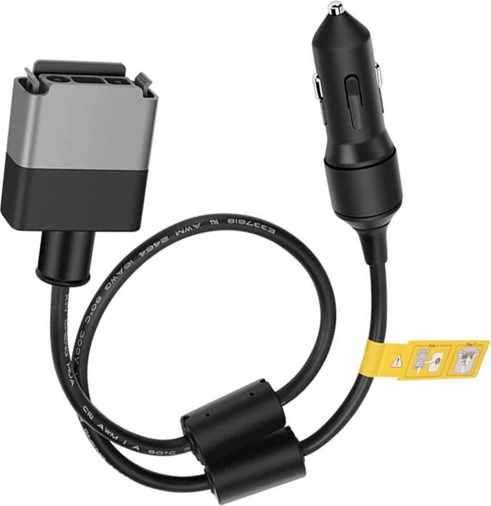 Kabel PowerStream za EcoFlow RIVER 2, 0,5 m, črn