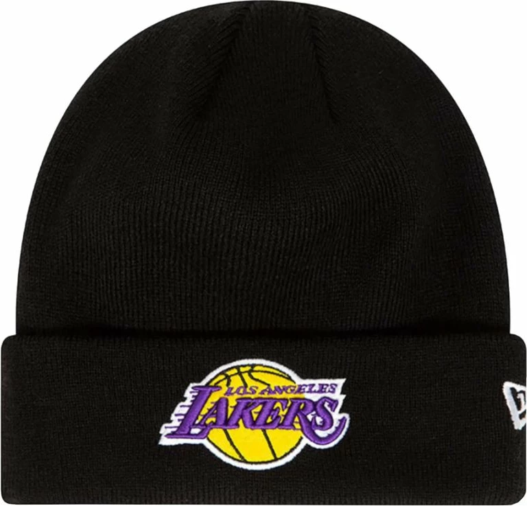 Beanie kapa Essential Cuff, New Era, črna