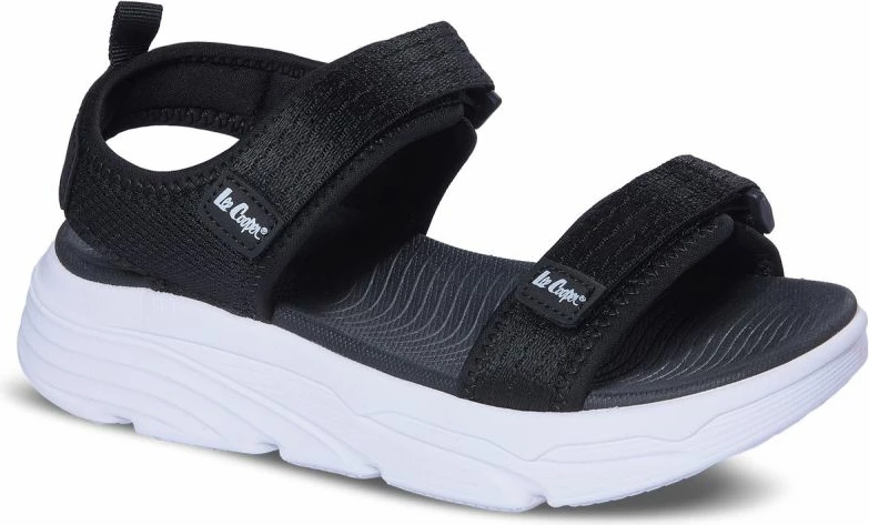 Sandali za ženske Lee Cooper, črni