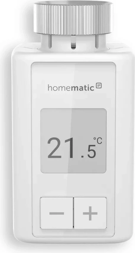 Digitalni termostat eQ-3 Homematic IP HmIP-eTRV-F, RF, 869,4 MHz, bel