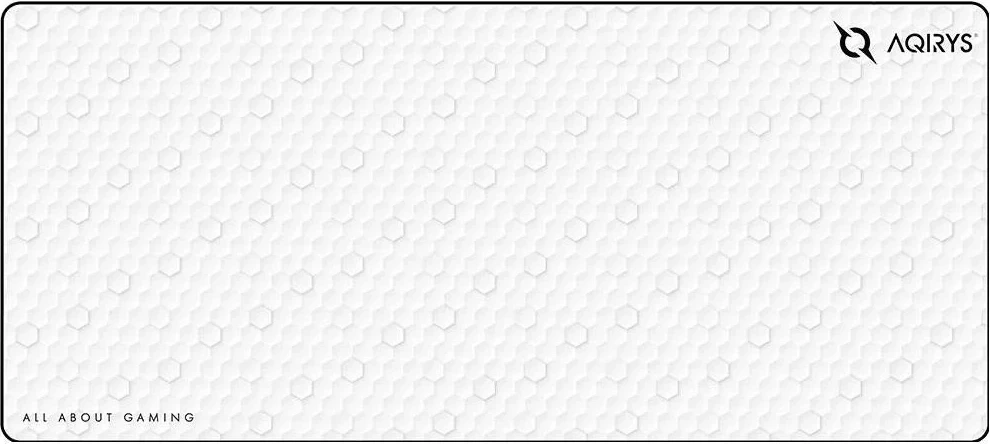 Velik mauspad Aqirys Webb, Extra Large, 900x400, bel