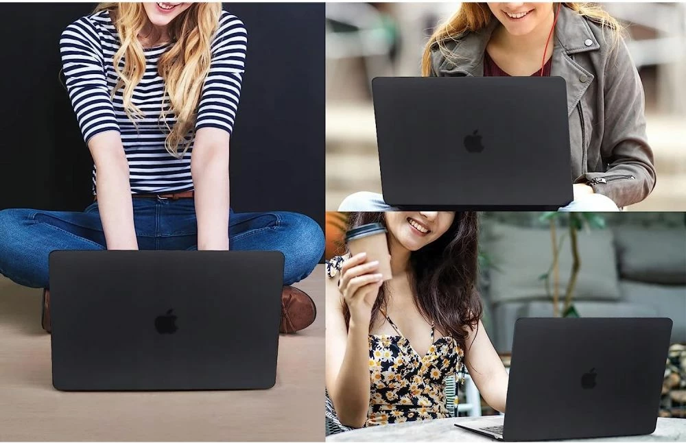 Ovitek za MacBook Pro 13" (2016–2022) Tech-Protect SmartShell, črn mat