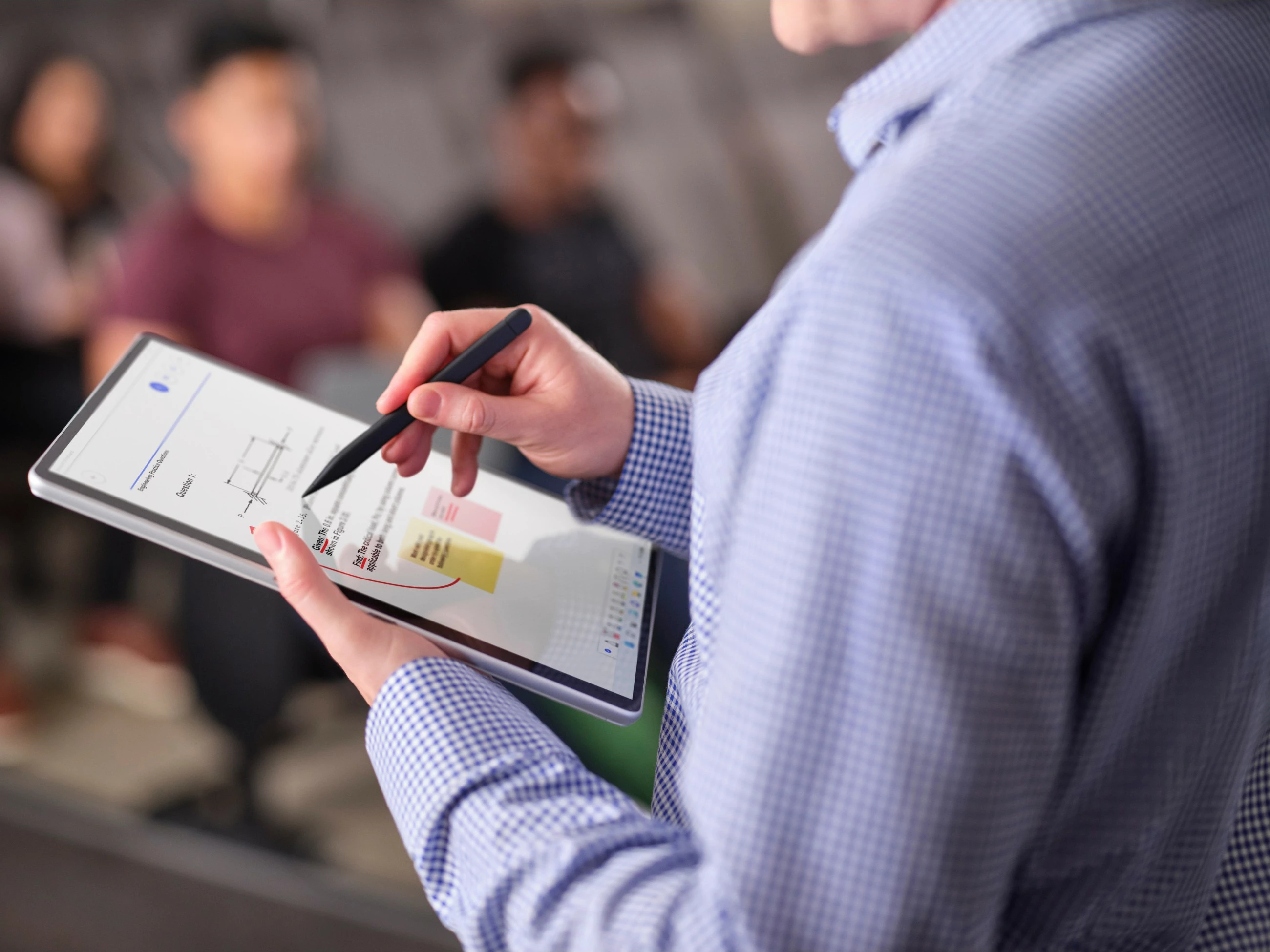 Digitalna pisala Microsoft Surface Slim Pen 2, tablica, Microsoft, črno