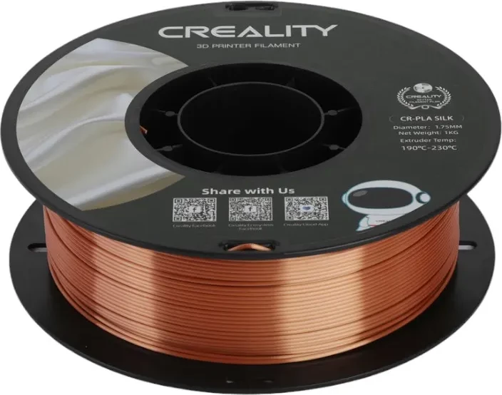 Filament PLA Creality CR-Silk, 1,75 mm, 1 kg, bakren sijaj