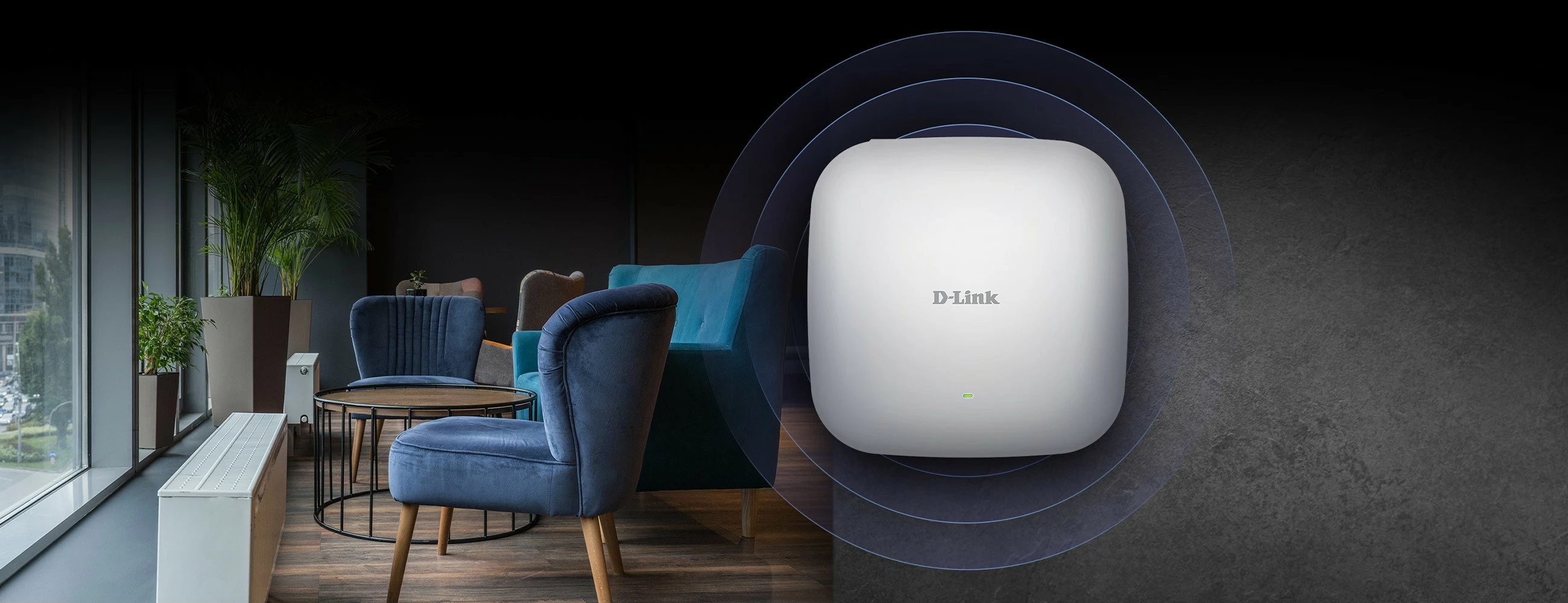 Access point D-Link DAP-X2810, Wi-Fi 6, AX1800, PoE, bel