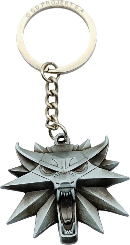Obesek za ključe Wolf Medallion, Cenega Publishing Good Loot The Witcher, kovinski