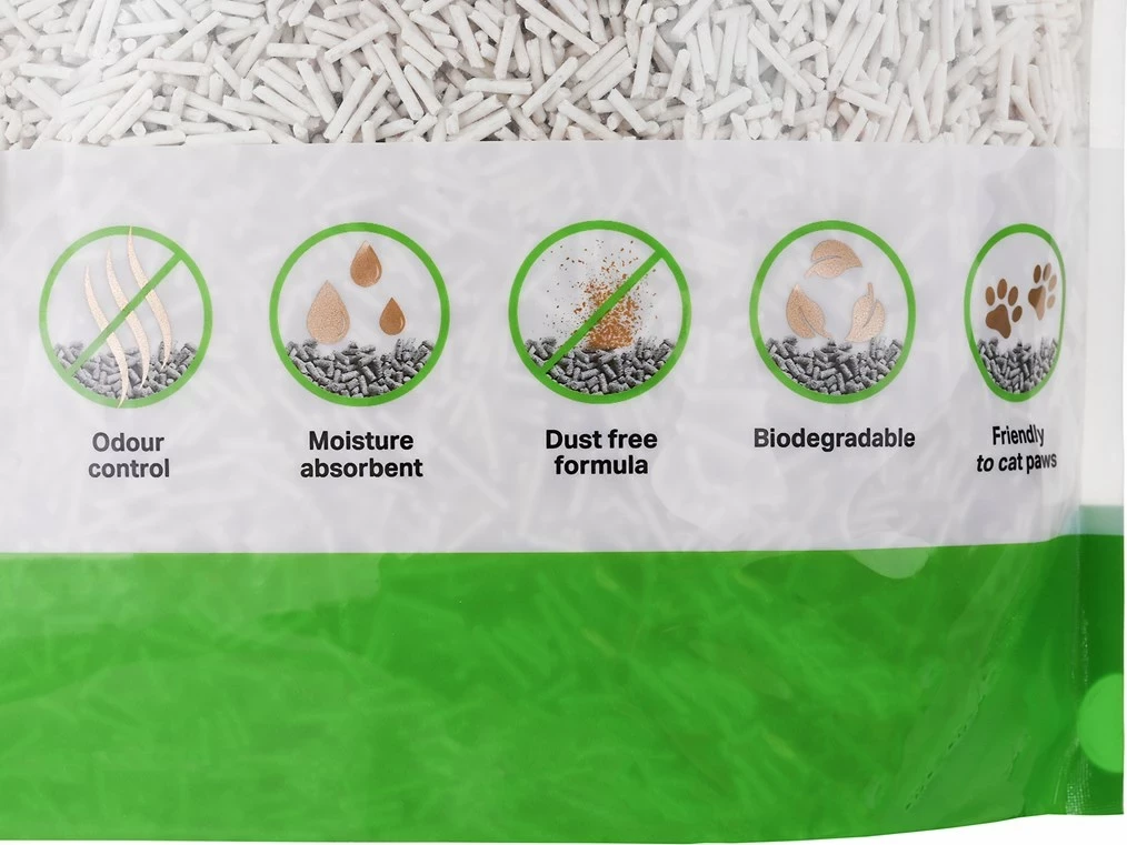 Ultra klumpajoča rastlinska mačja stelja, Diamentiq Neutral, 4 kg