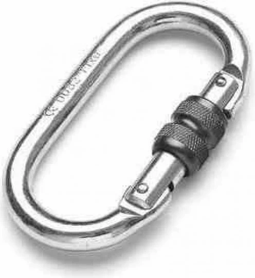 Karabiner Tiguar, moški in ženske, siva/srebrna