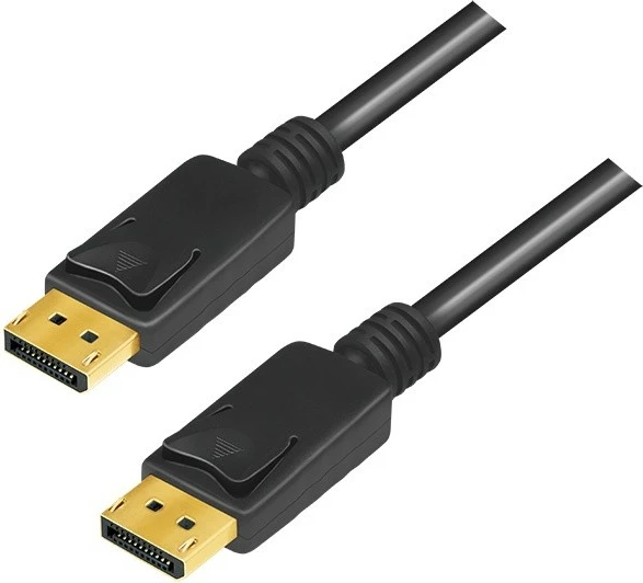 Kabel DisplayPort, LogiLink CV0139, 5 m, 8K 60Hz, 4K 120Hz, črn
